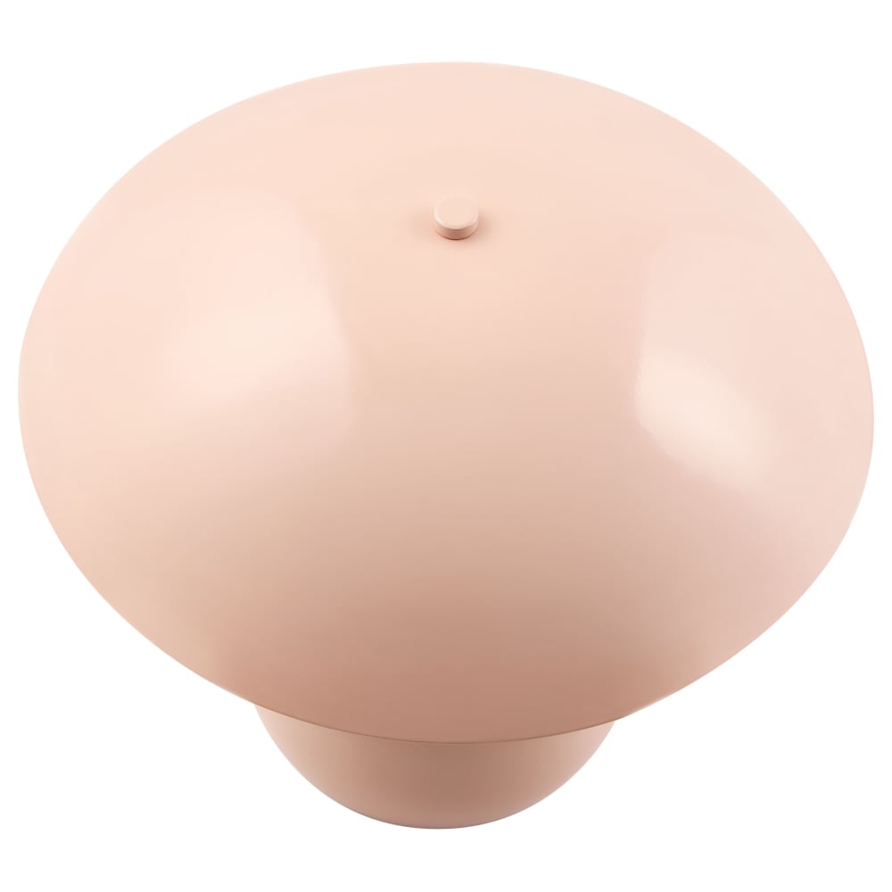 Lampe à poser métal rose pastel — vue 4