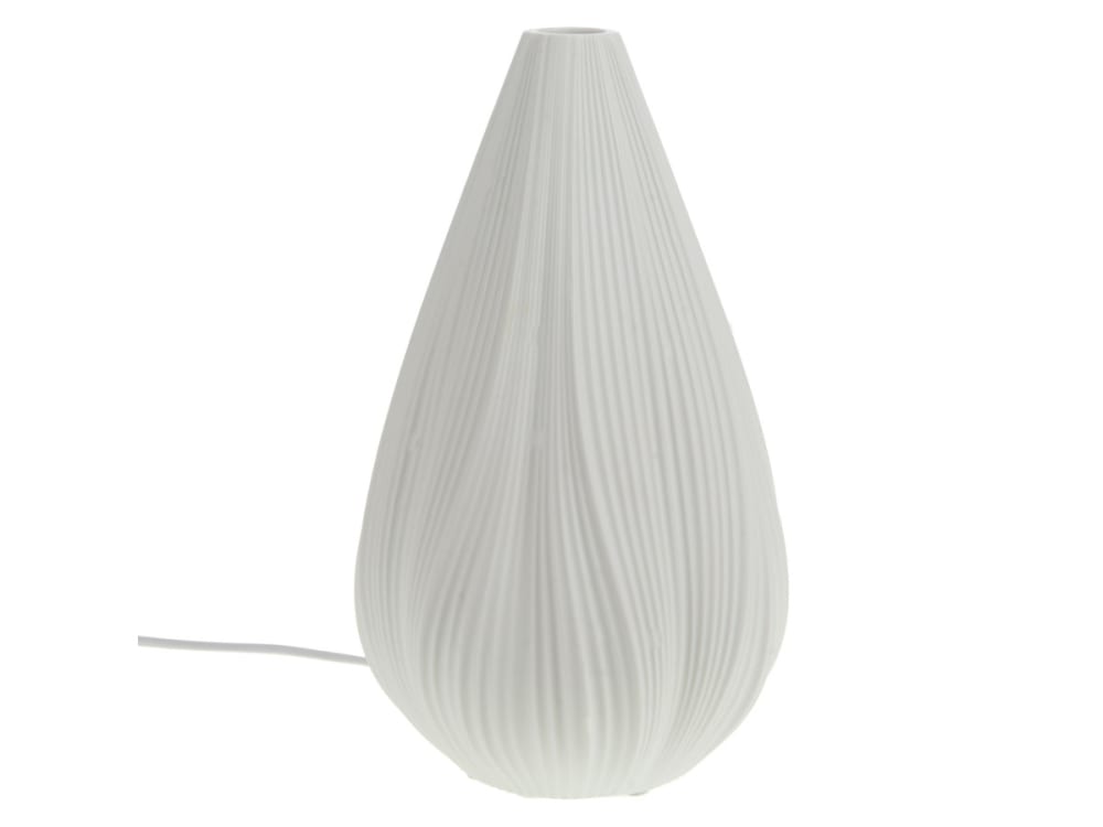 Lampe à poser flore en porcelaine - amadeus