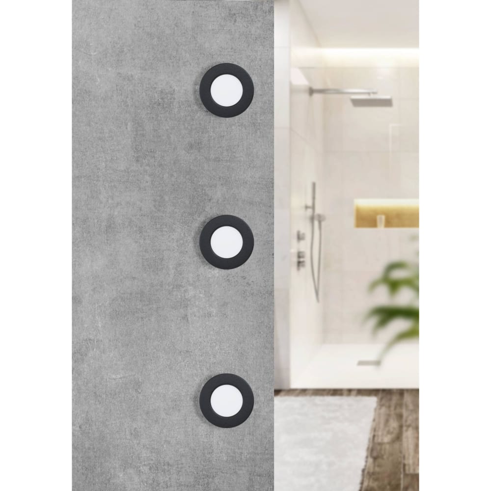 Spot à encastrer LED noir — vue 4