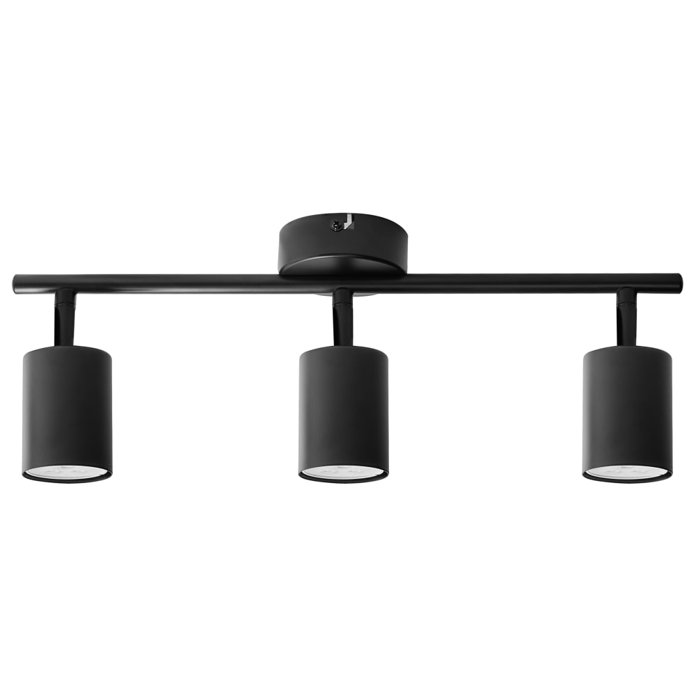 Spot à 3 lumières métal noir — vue 4
