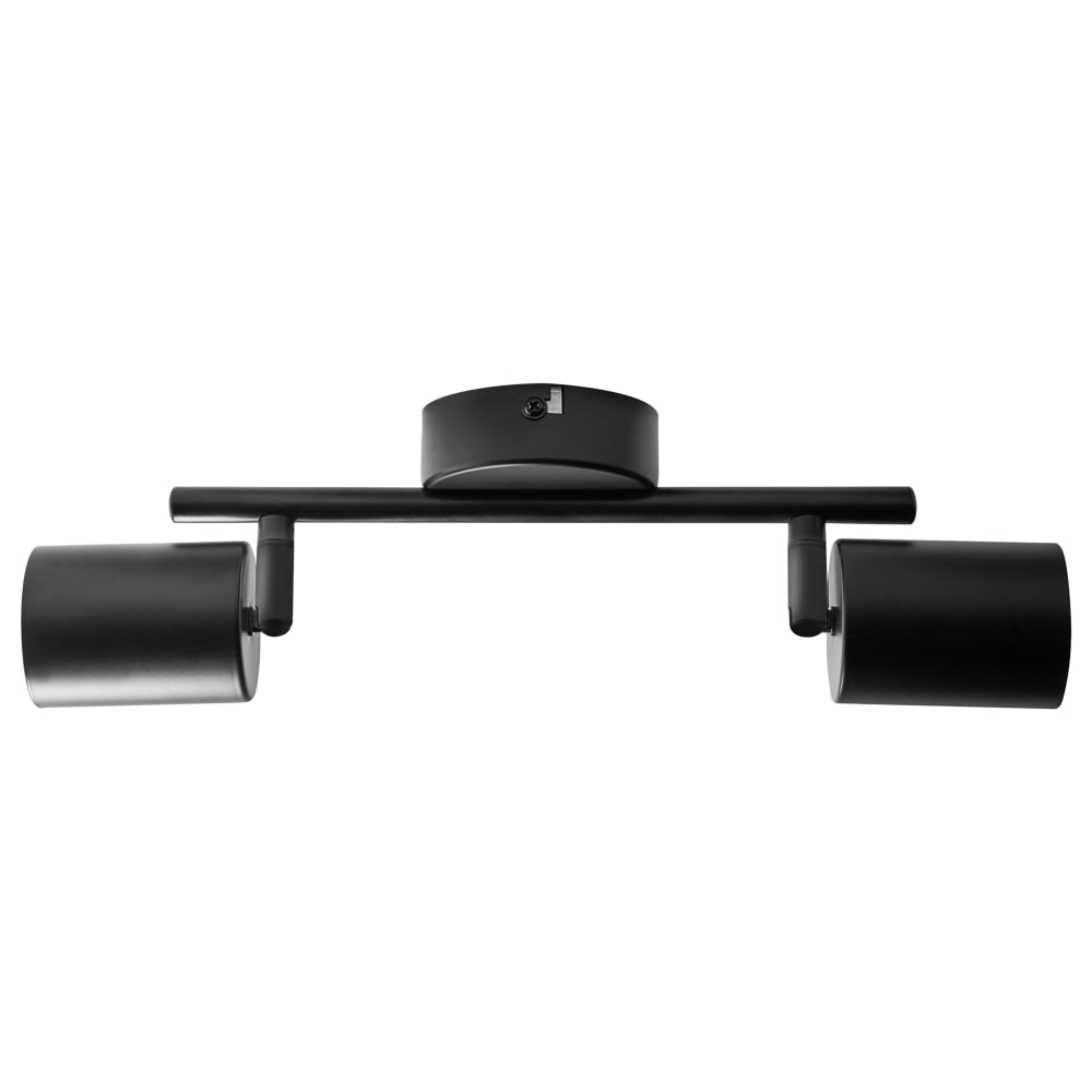 Spot à 2 lumières métal noir — vue 4