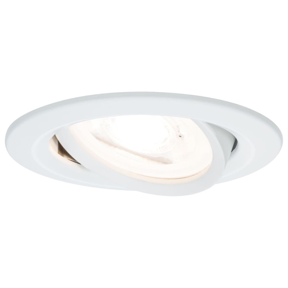 Spot à encastrer en métal blanc