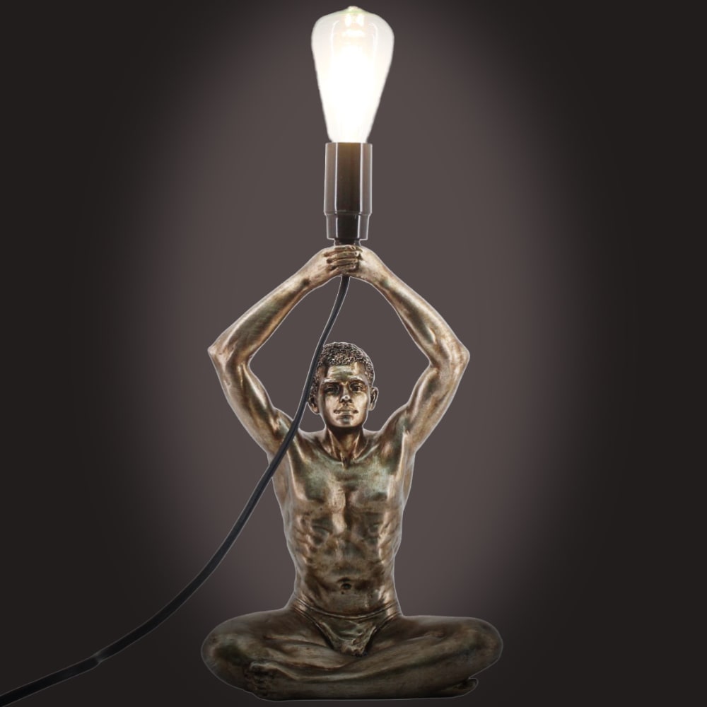 Lampe à poser homme 30 cm — vue 3