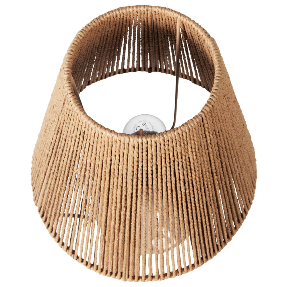 Lampe à poser céramique taupe — vue 4