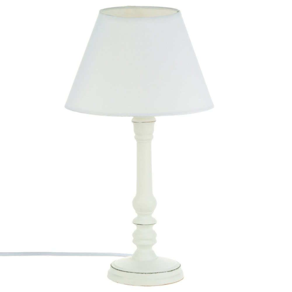 Lampe à poser leo blanc