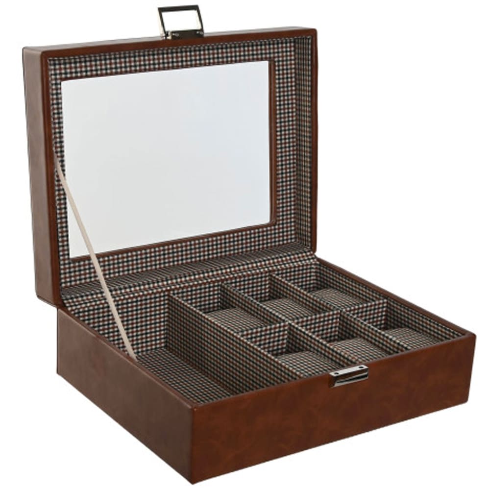 Boîte à montres marron