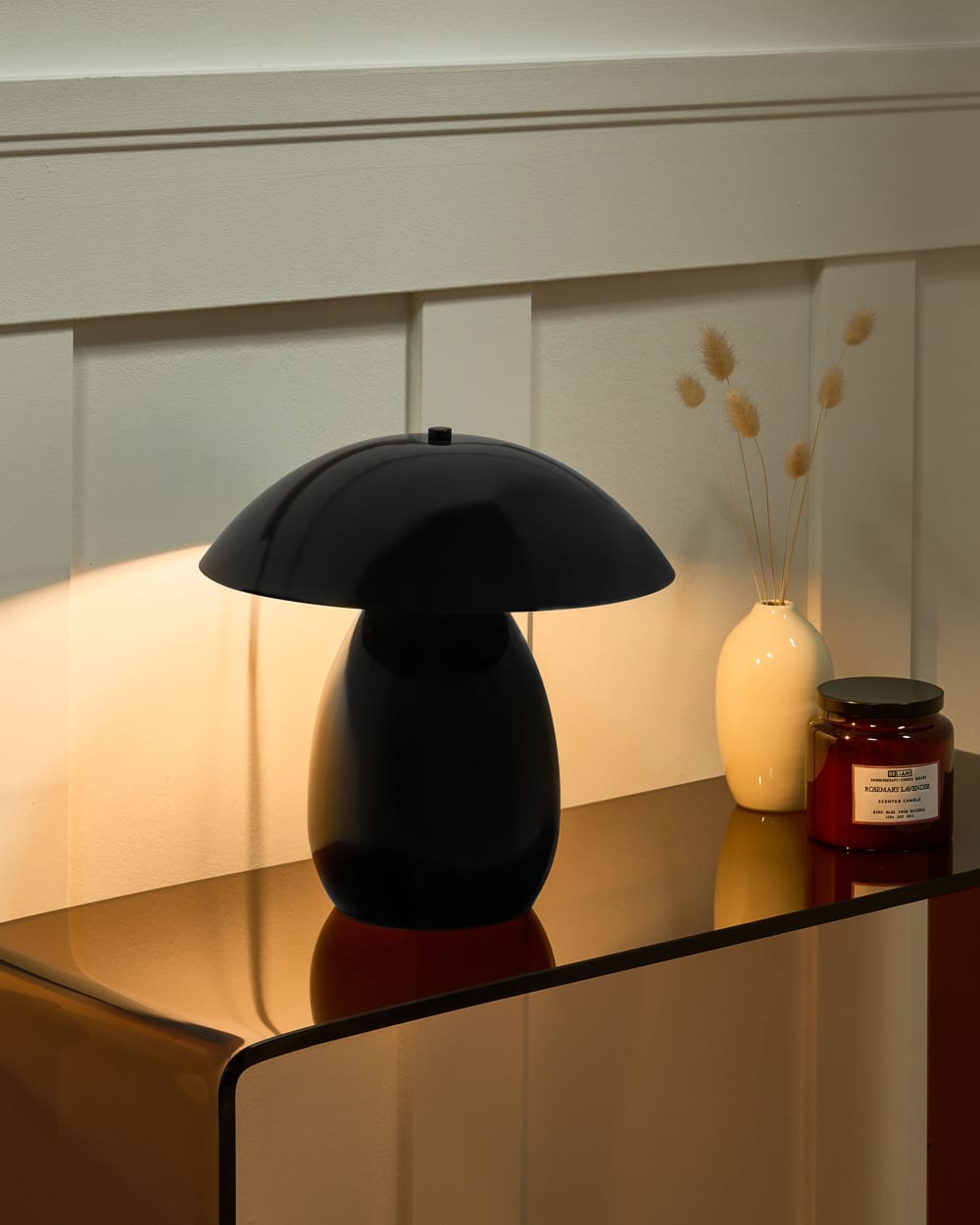 Lampe à poser métal noir — vue 3