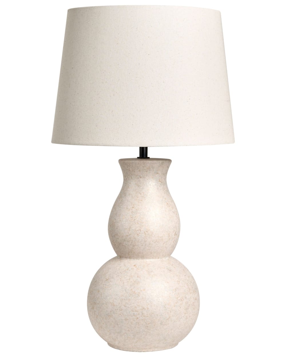 Lampe à poser céramique beige clair