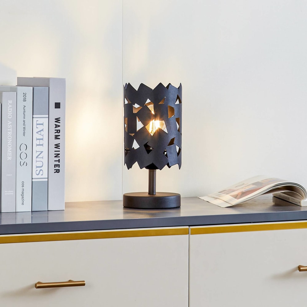 Lampe à poser en métal noir — vue 4
