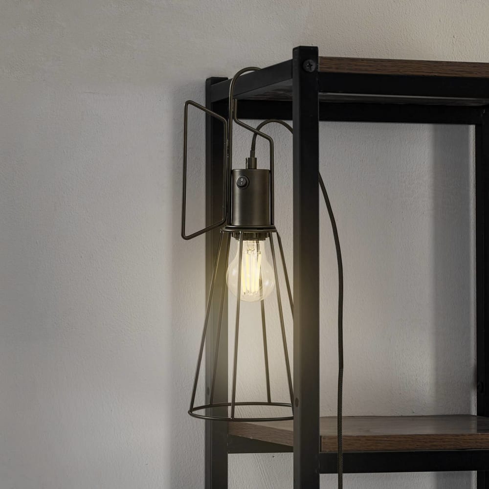 Lampe à poser en métal noir — vue 4