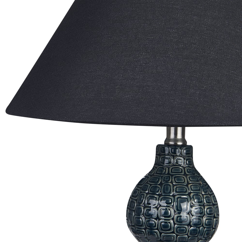 Lampe à poser céramique noir — vue 4