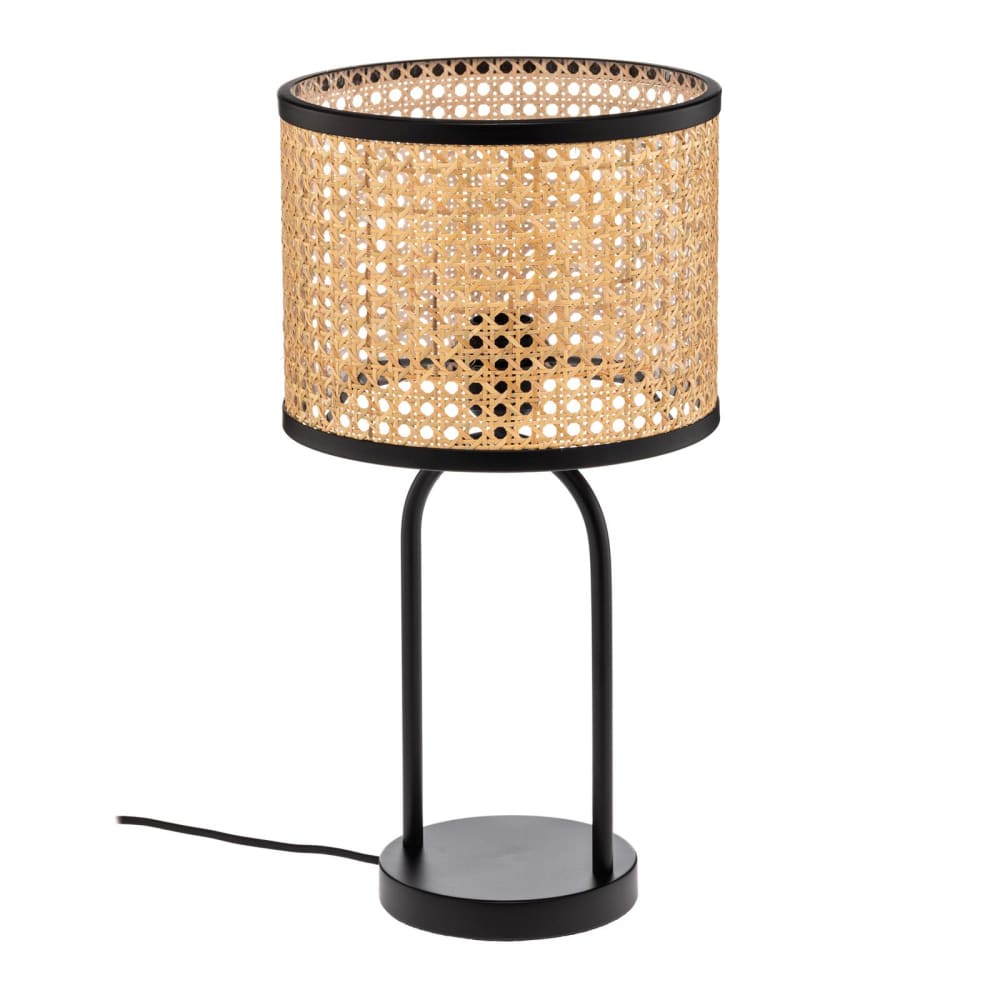 lampe à poser en bois