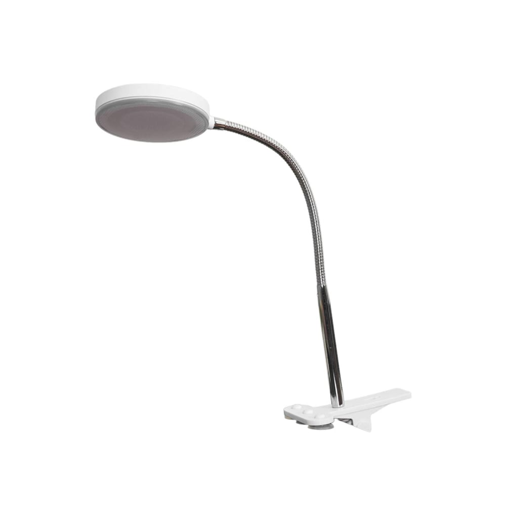Lampe à pince en plastique blanc