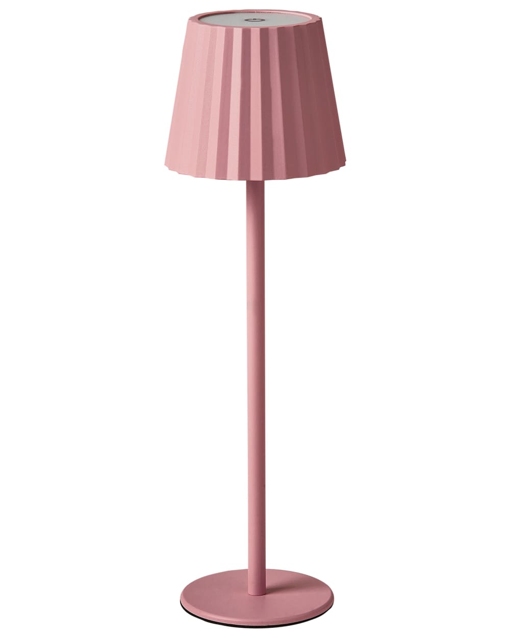 Beliani Tischleuchte aus Metall 38cm, rosa style modern - Aluminium
