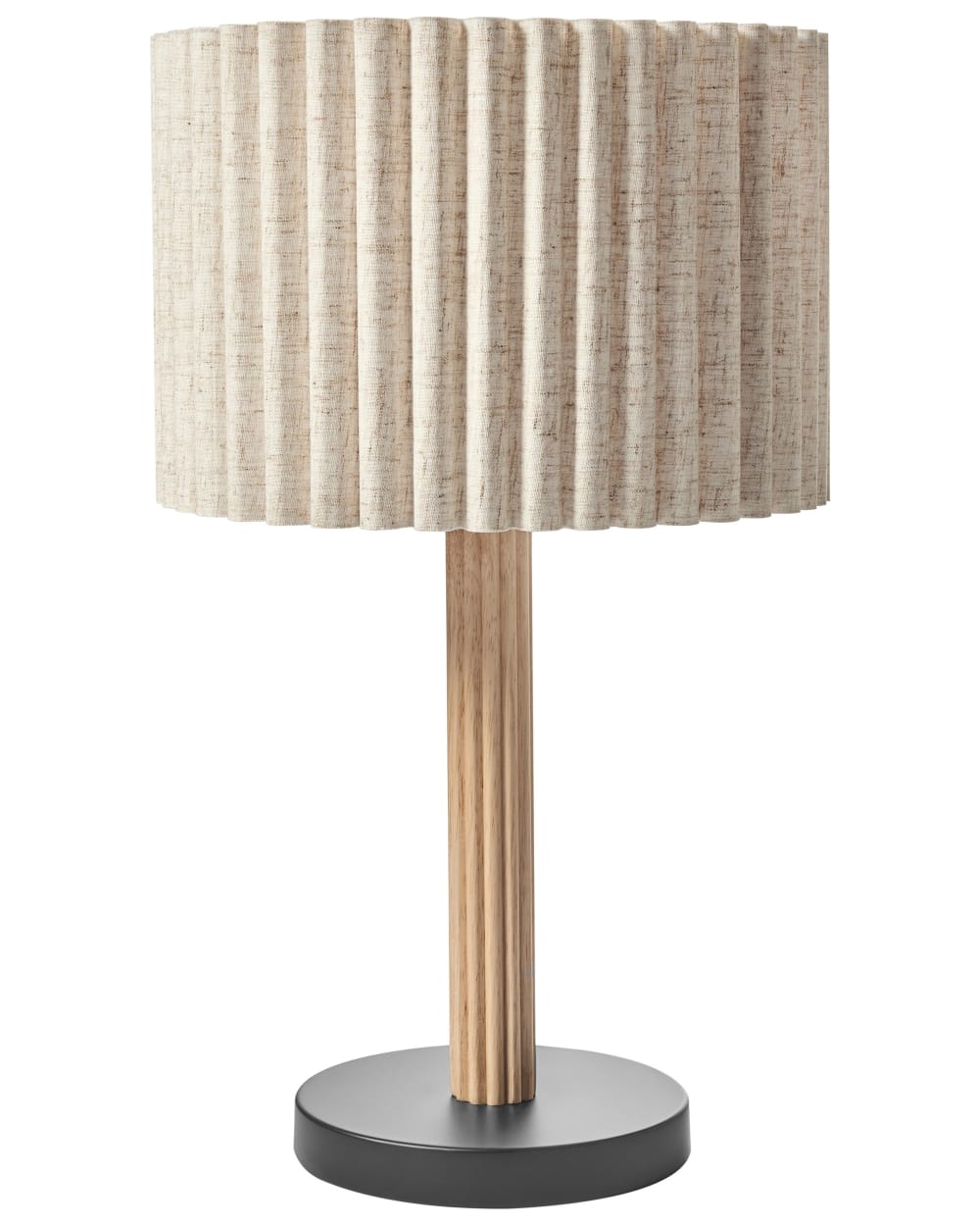 lampe à poser lin beige
