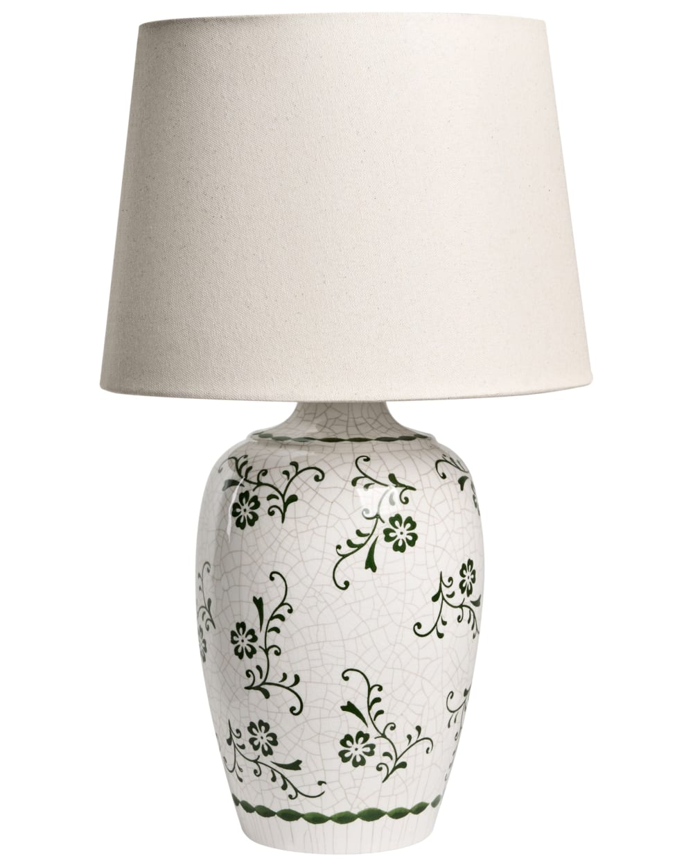 Lampe à poser céramique blanc