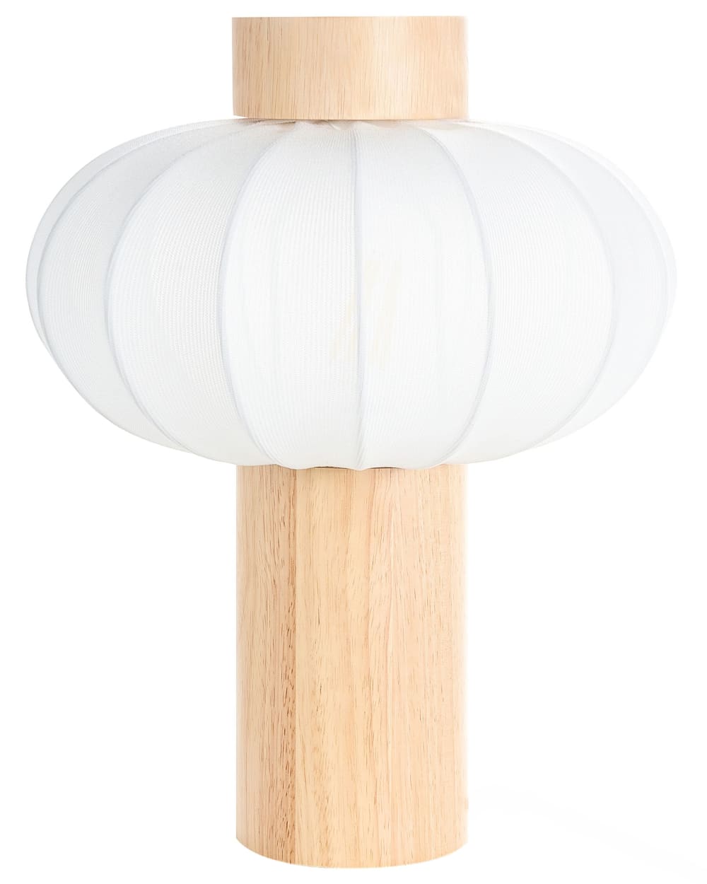 lampe à poser bois marron