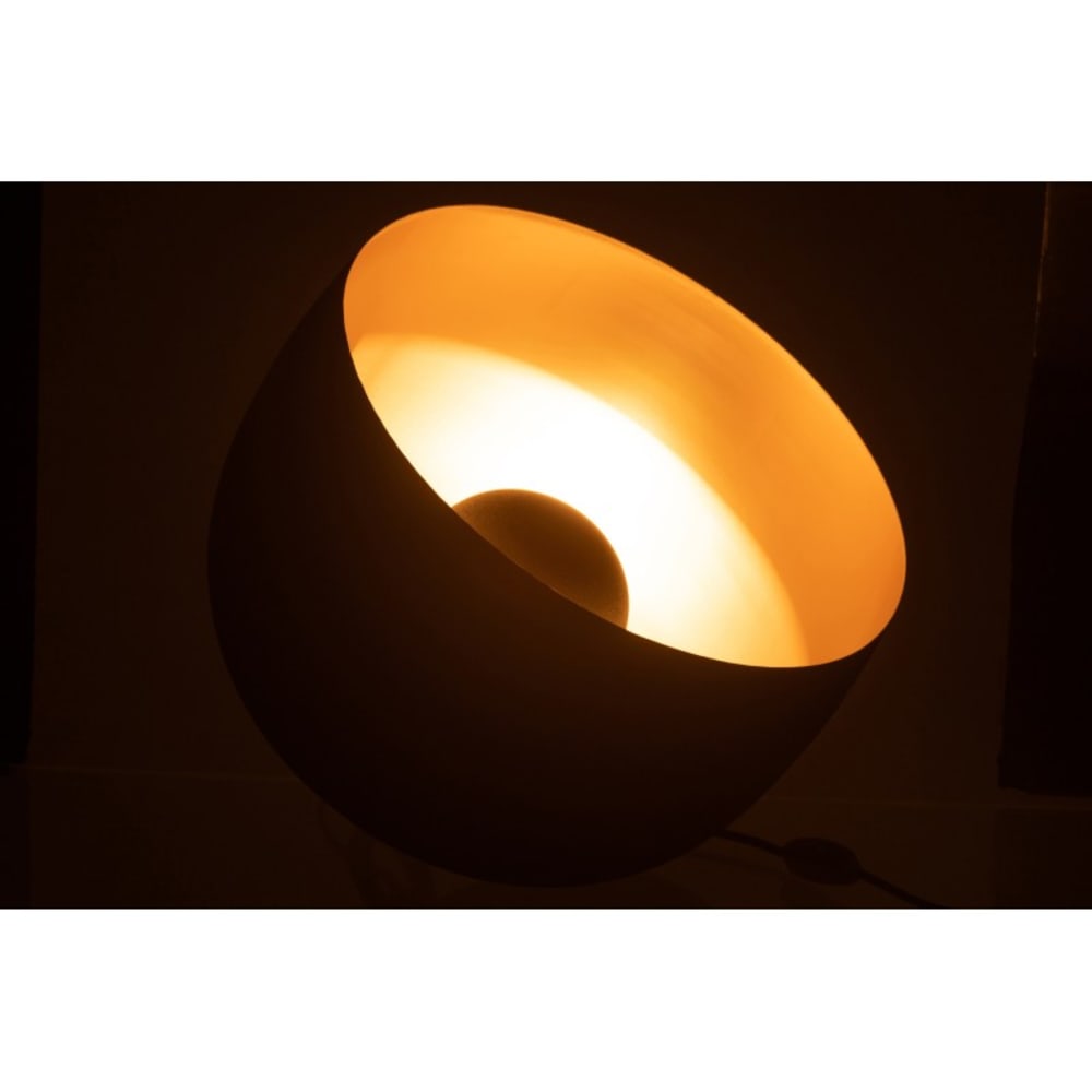 Lampe à poser en métal noir 33x33x43 cm — vue 3