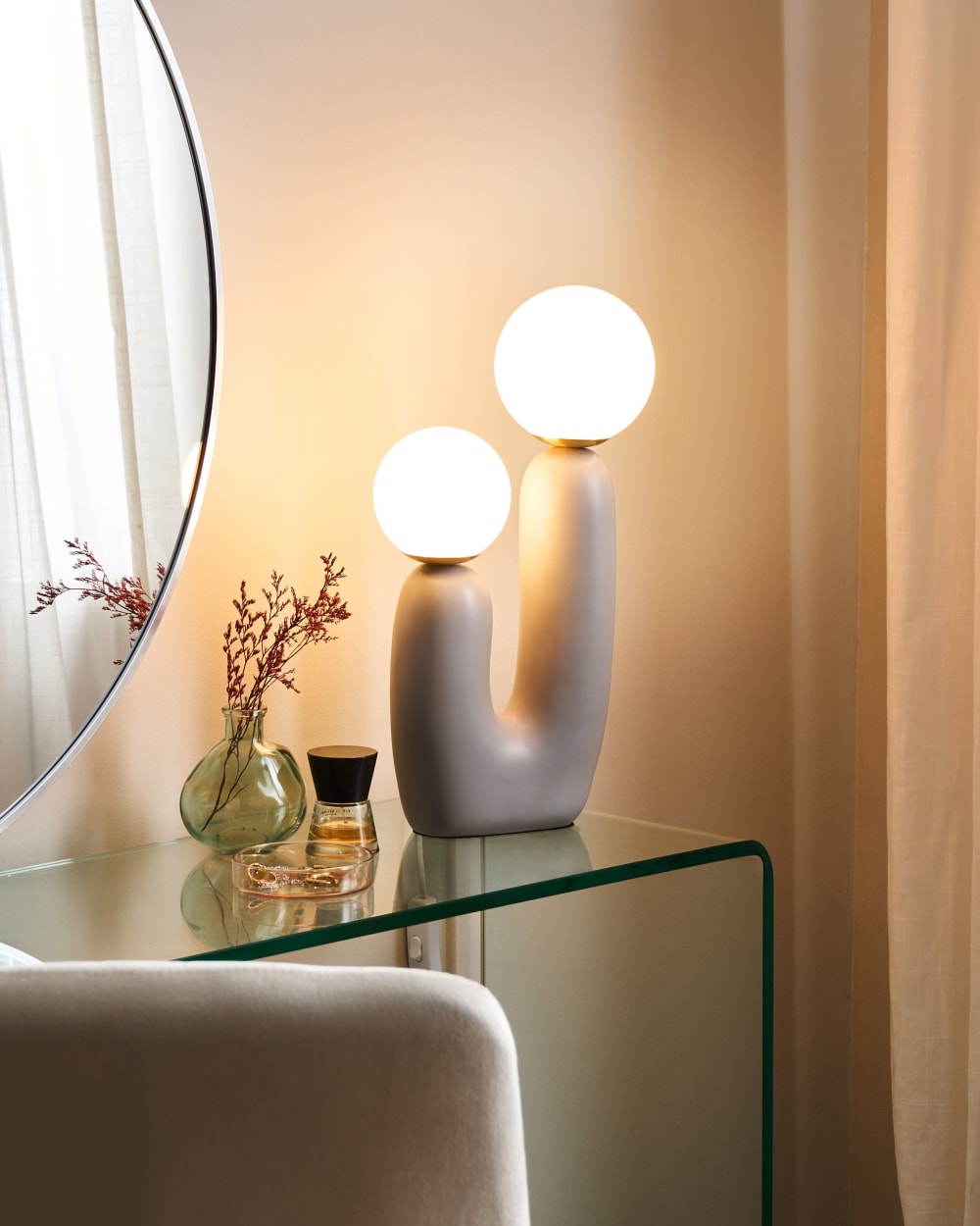 Lampe à poser gris — vue 3