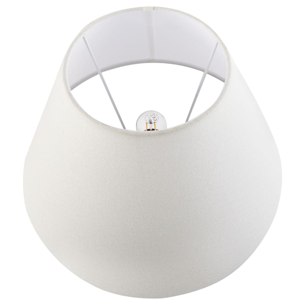 Lampe à poser porcelaine blanc — vue 4