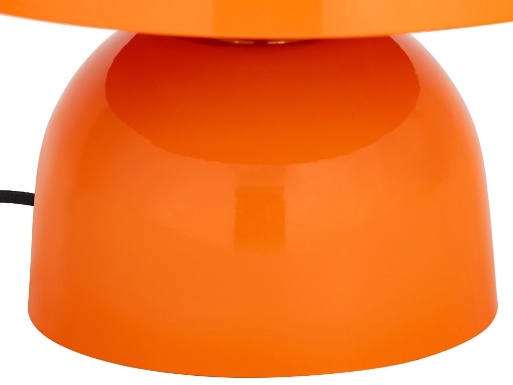 Lampe à poser métal orange — vue 4