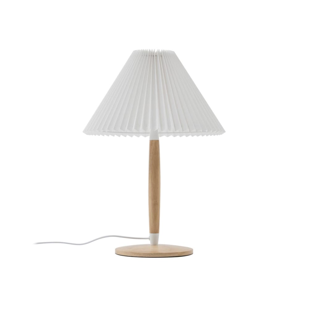Lampe à poser en bois