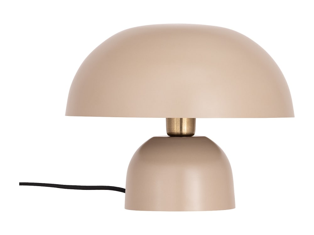 Lampe à poser métal beige Lampe à poser métal beige