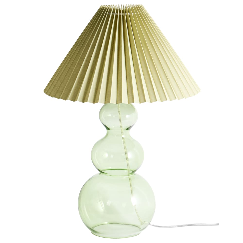 Lampe à poser verre vert — vue 4