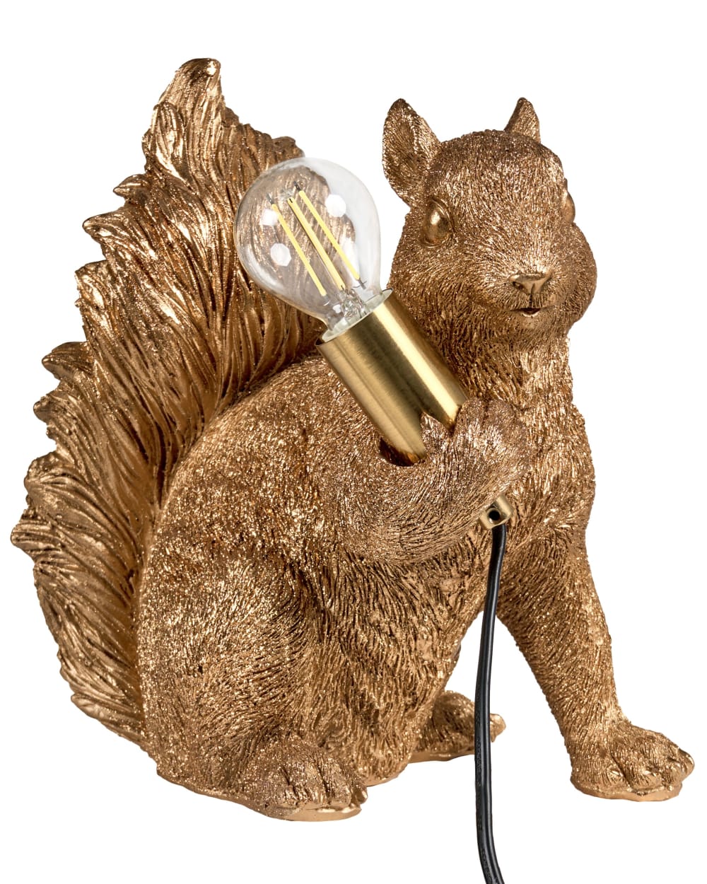 Beliani Tischleuchte aus Kunststoff 24cm, gold style classic chic - -