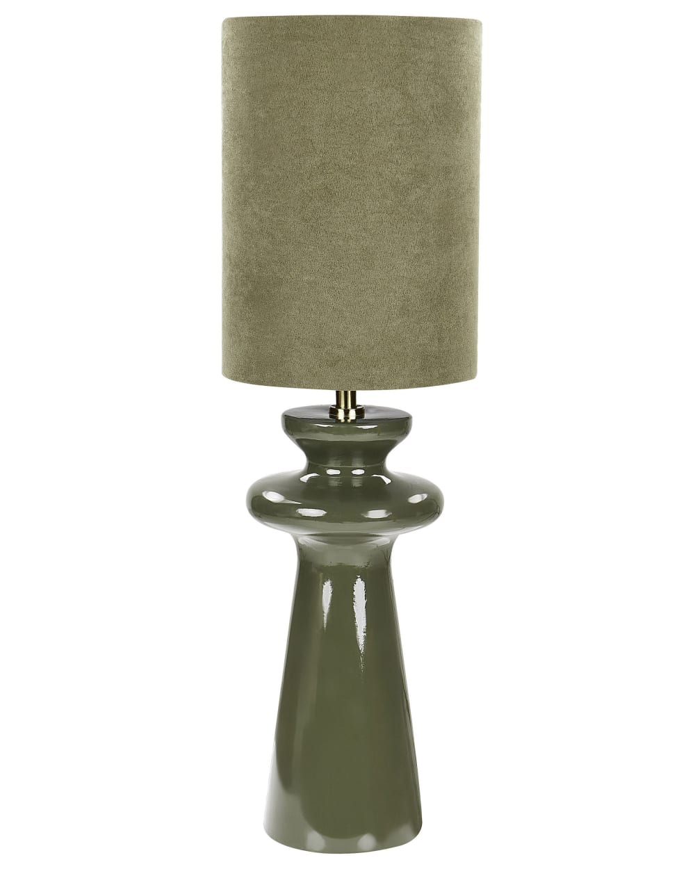Lampe à poser vert olive