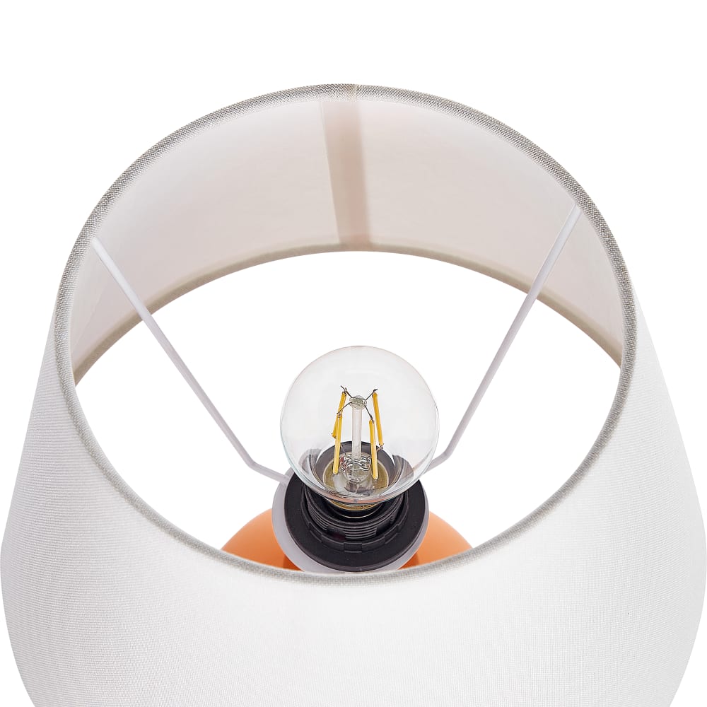 Lampe à poser céramique orange — vue 4