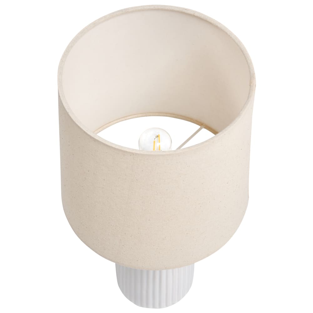 Lampe à poser céramique blanc cassé — vue 4