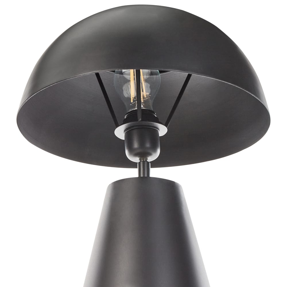 Lampe à poser métal noir — vue 4