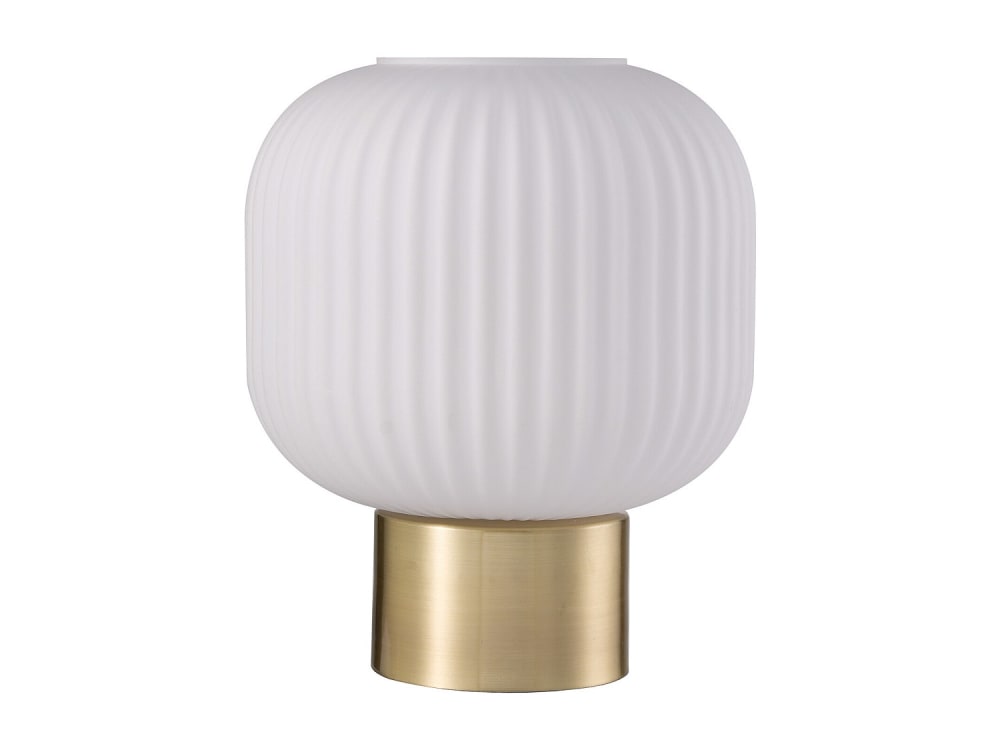 Lampe à poser laiton blanc Lampe à poser laiton blanc