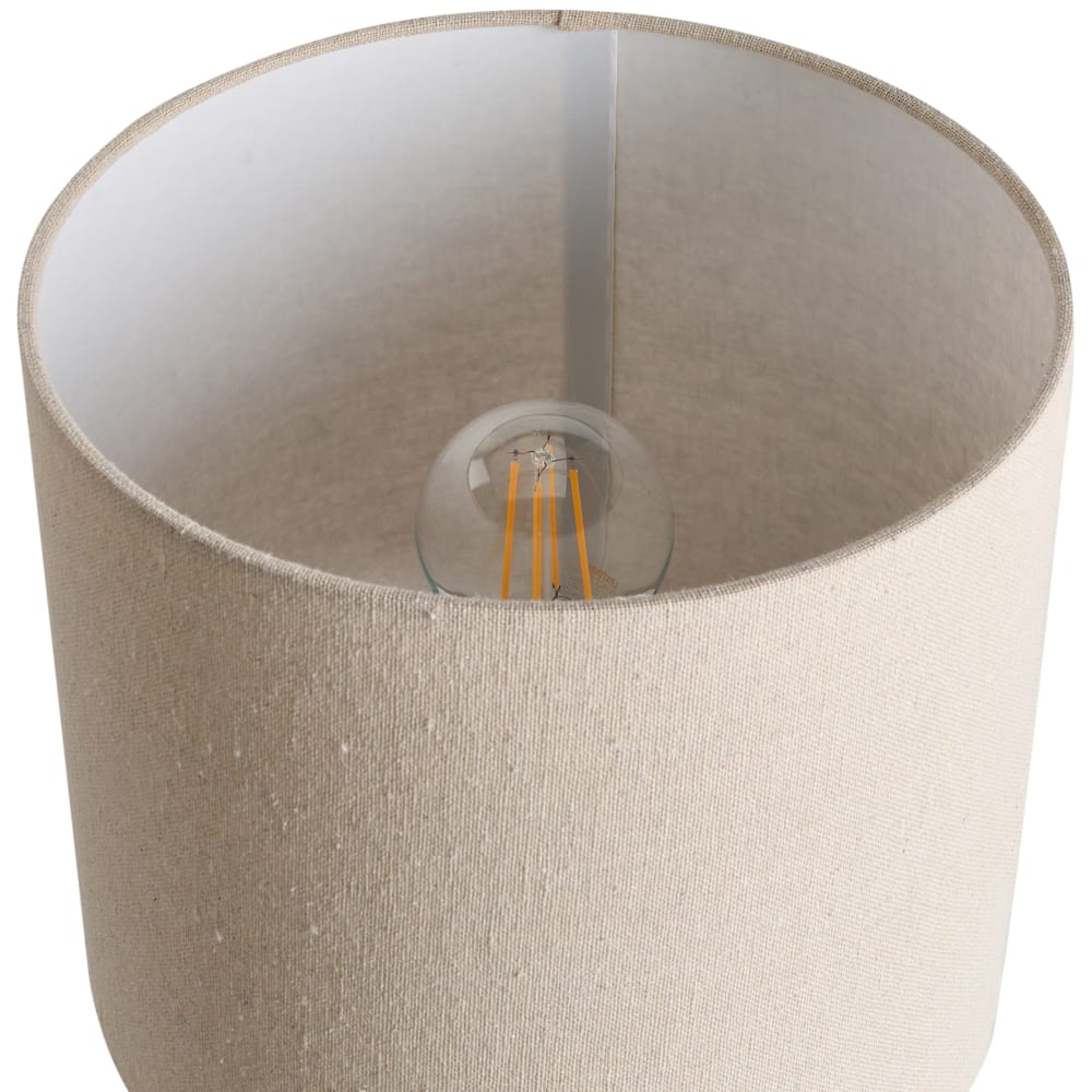 Lampe à poser céramique beige — vue 4