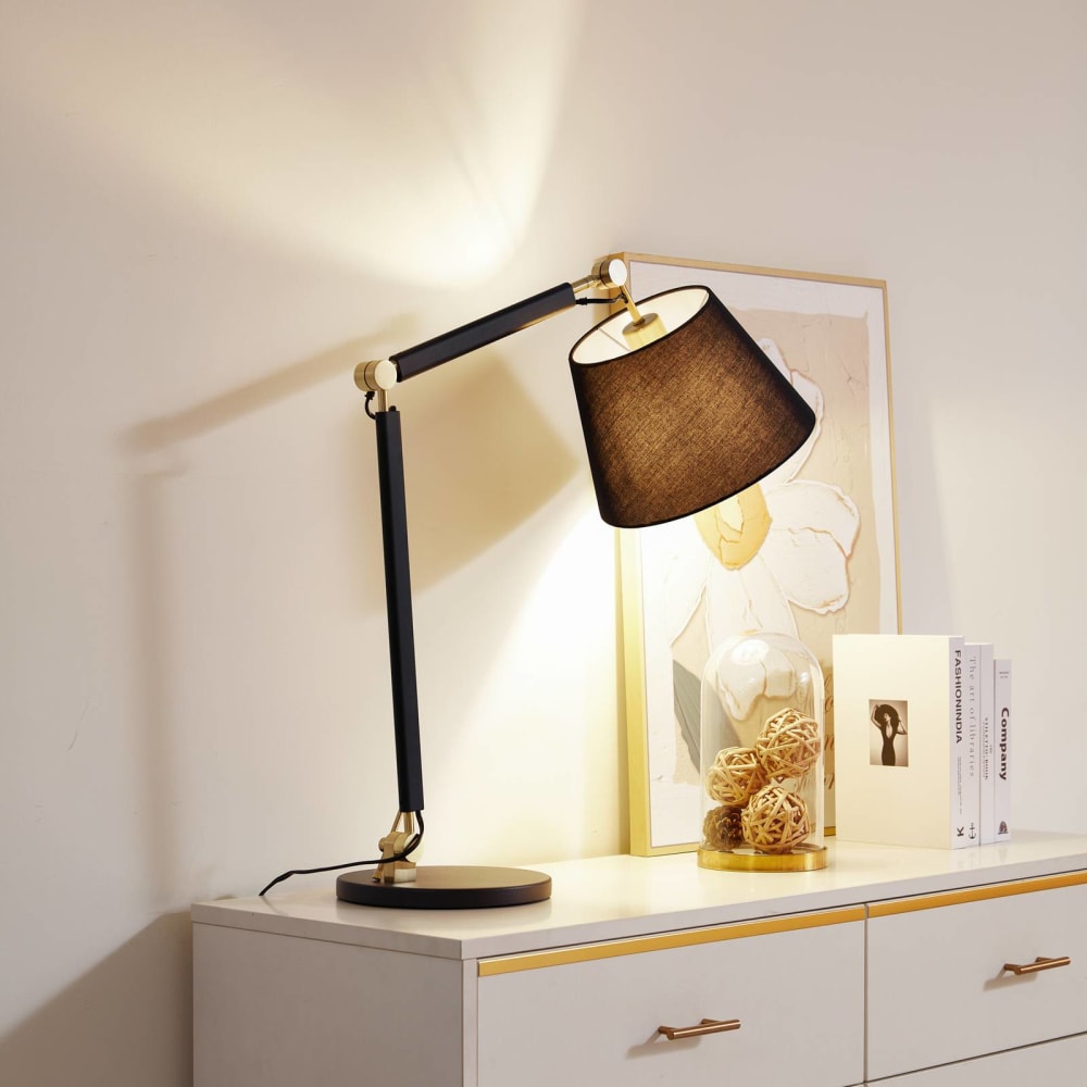 Lampe à poser en métal noir — vue 4