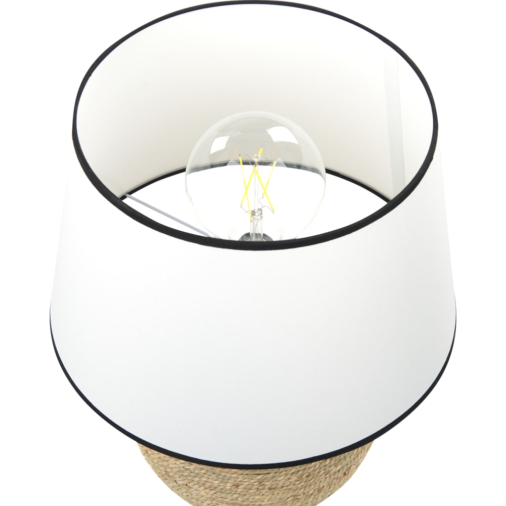 Lampe à poser osier naturel — vue 4