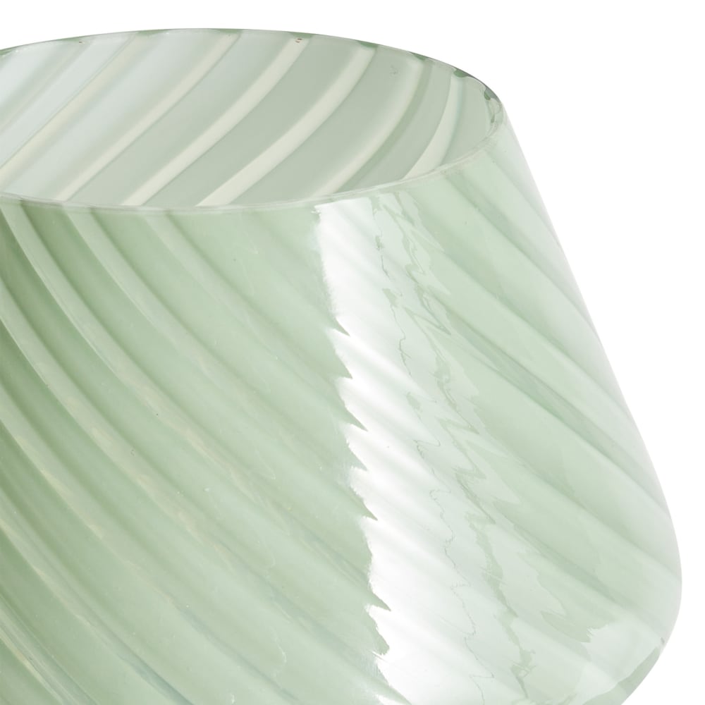 Lampe à poser verre vert — vue 4