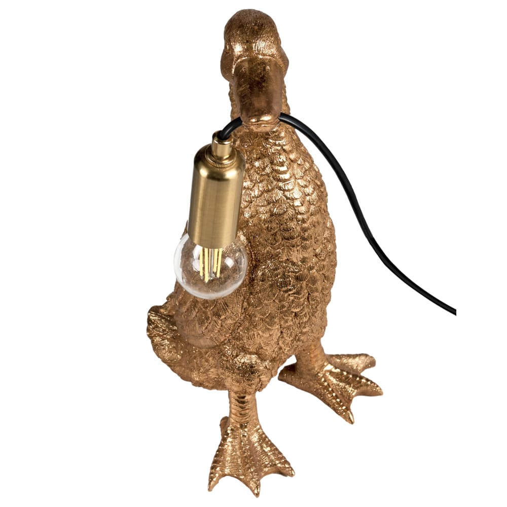 Lampe à poser canard doré — vue 4
