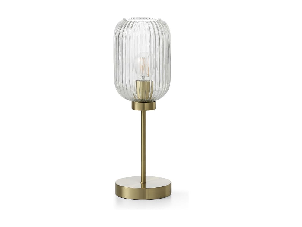 Lampe à poser métal doré