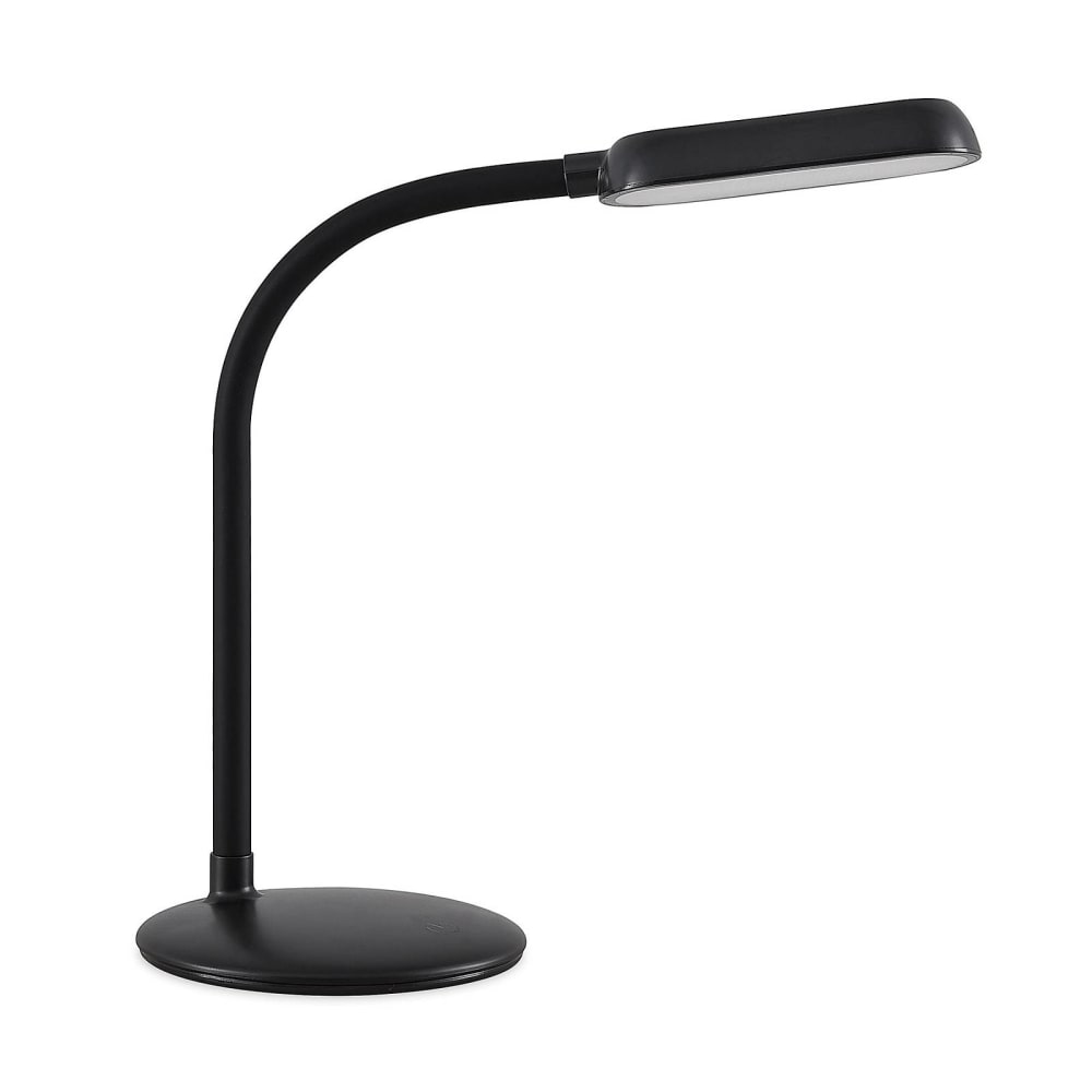 Lampe à poser en plastique noir