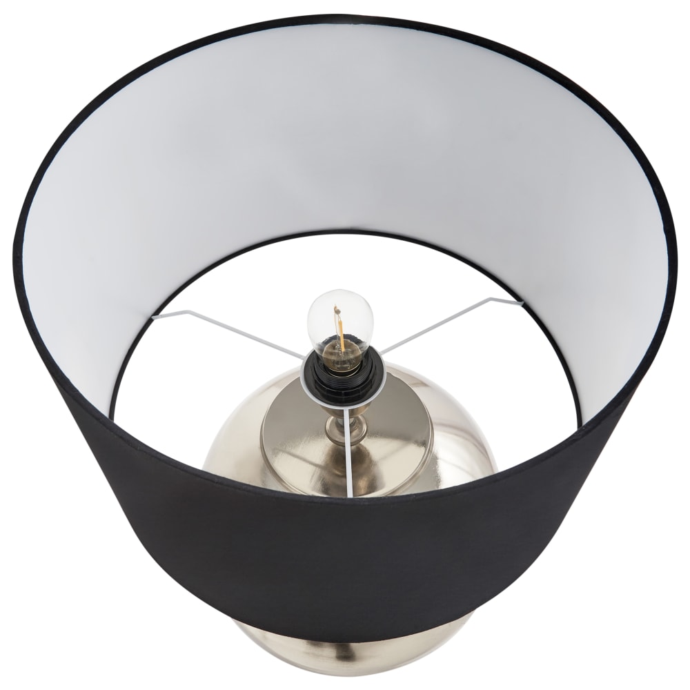 Lampe à poser métal argenté — vue 4