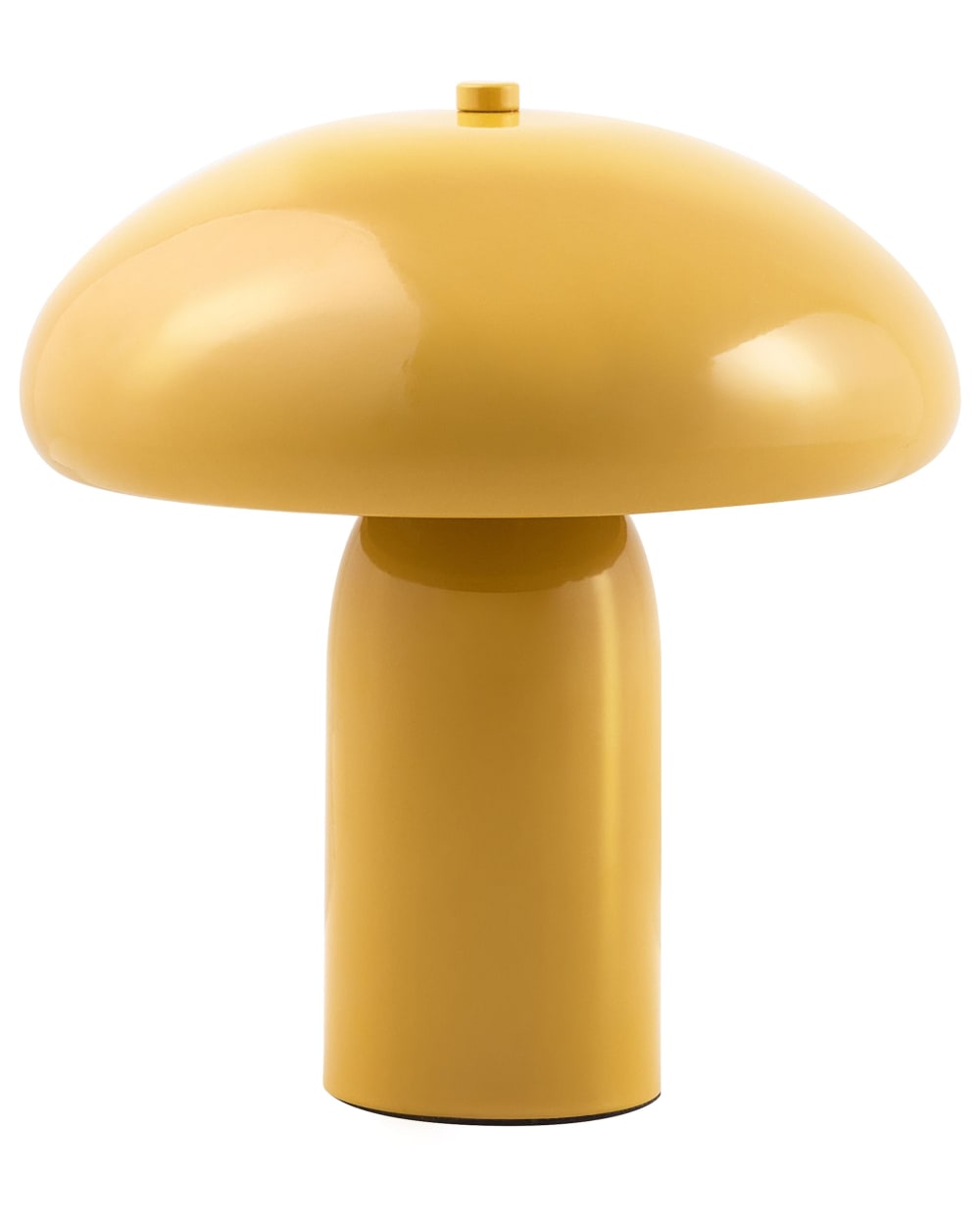 Lampe à poser métal - jaune