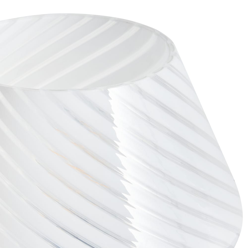 Lampe à poser verre blanc — vue 4
