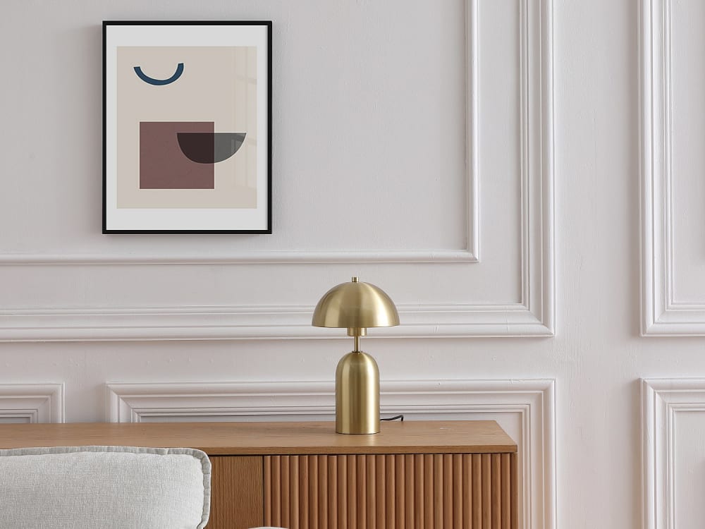 Lampe à poser laiton doré — vue 3