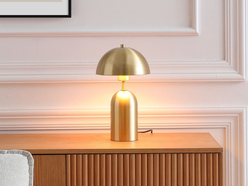 Lampe à poser laiton doré — vue 4