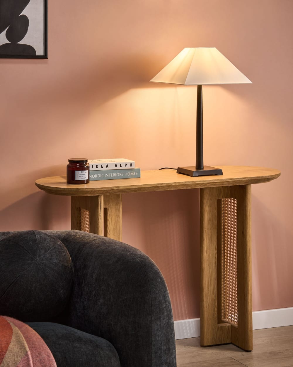 Lampe à poser métal noir — vue 3
