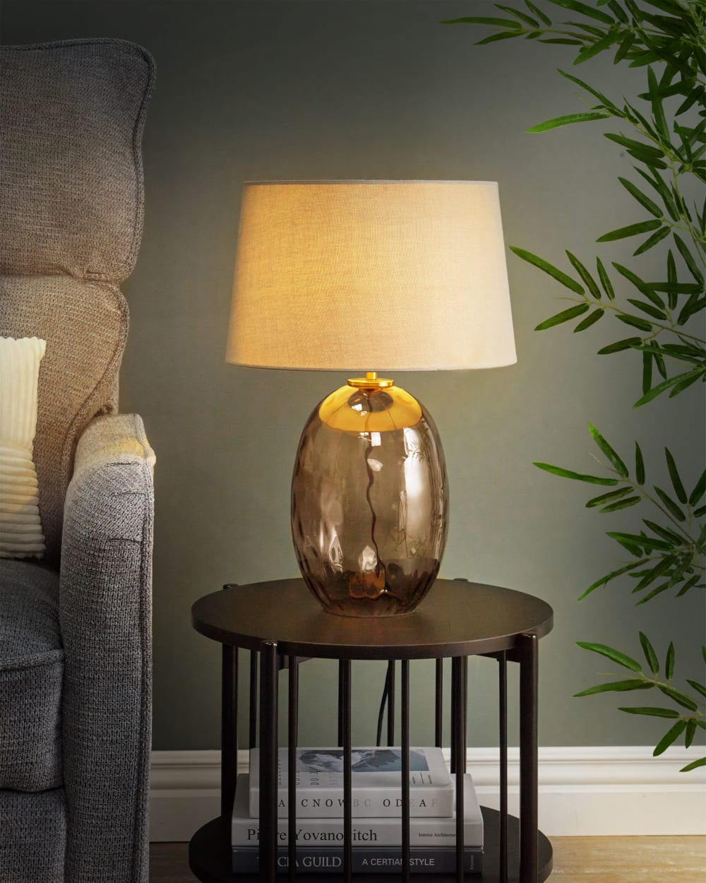 Lampe à poser gris — vue 3