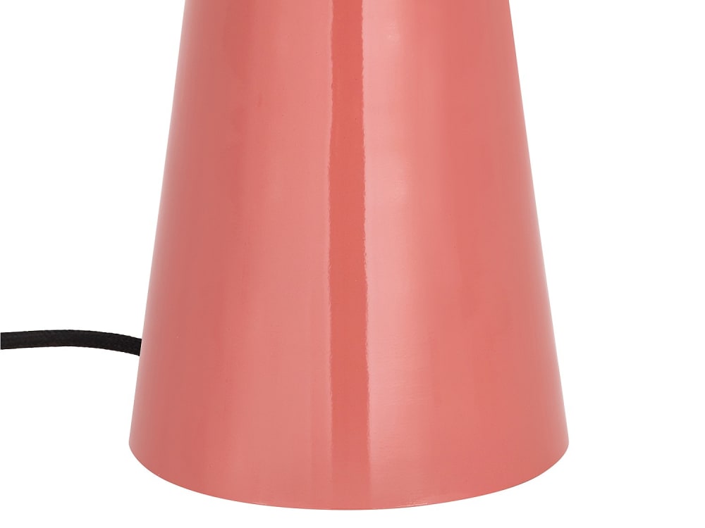 Lampe à poser métal rose — vue 4