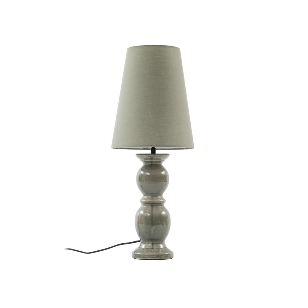 lampe à poser en céramique - vert